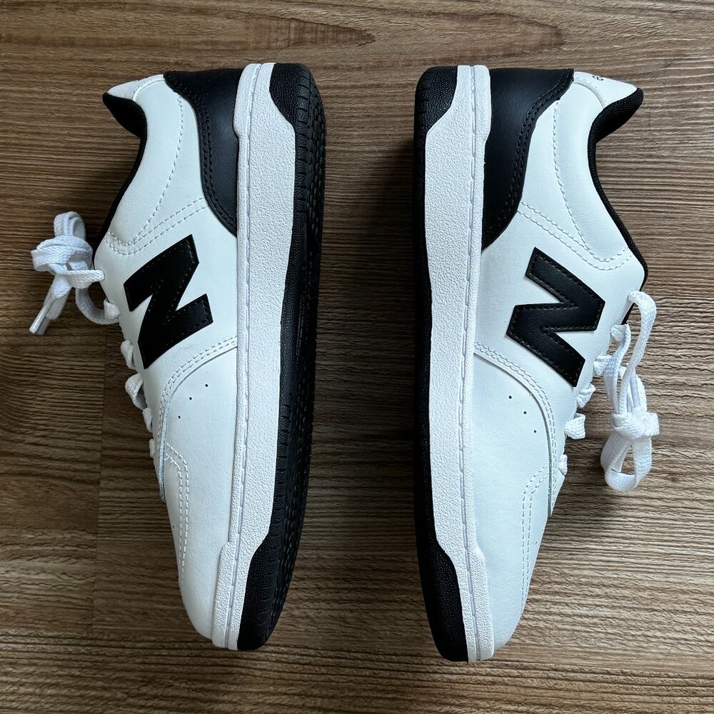 New Balance GSB80BLK White Black Youth Sneakers - 6.5 - Brand New - Picture 4 of 7